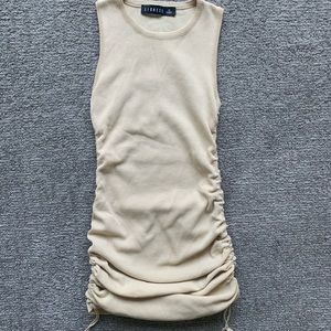 Ruched Tank Dress